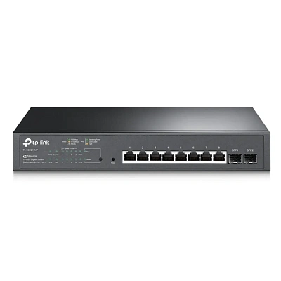 Коммутатор PoE+ Smart GbE  8-портовый Tp-Link SG2210MP  (SG2210MP(UN))