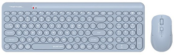 Клавиатура+мышь беспроводная A4tech Fstyler FG3300 Air2, Blue (FG3300 Air2 Blue)