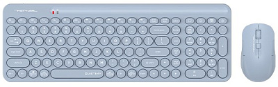 Клавиатура+мышь беспроводная A4tech Fstyler FG3300 Air2, Blue (FG3300 Air2 Blue)