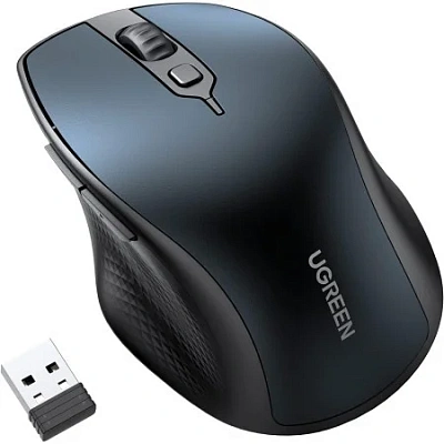 Мышь оптическая беcпроводная MU001 Blue UGREEN (15807)