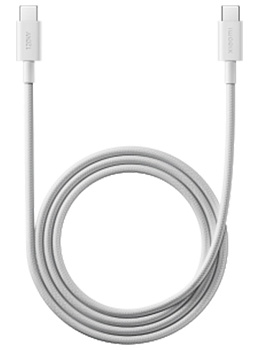 Кабель Xiaomi 6A, USB-C to USB-C, 2m - Белый (K36350)