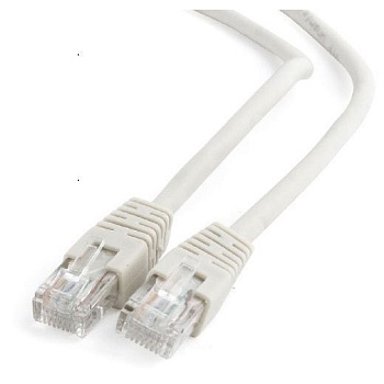 Патч-корд UTP Cablexpert PP6U-3M кат.6, 3м, литой, многожильный (серый) (PP6U-3M)