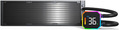 Водяное охлаждение для CPU Montech HyperFlow Digital 360, Black (HyperFlow Digital 360 (B))