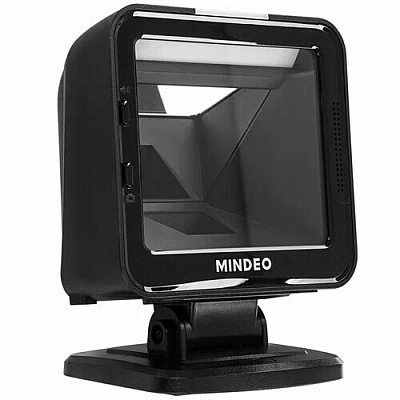 Сканер ШК (презентационный, 2D имидж, черный) Mindeo MP8610 USB с подставкой (MP8610)