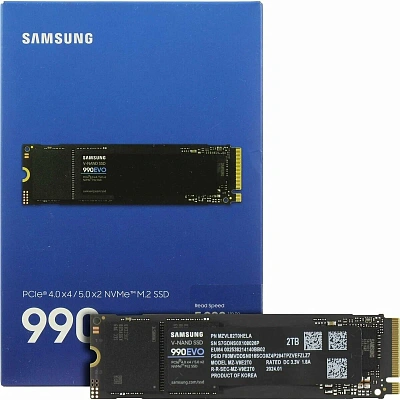Внутренний жесткий диск Samsung 990 EVO Plus 2Тб (MZ-V9S2T0BW)