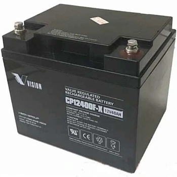 Аккумулятор для ИБП Vision c емкостью 12В 40Ач (CP12400F-X 12V40AH)