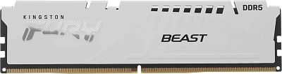 Оперативная память Kingston FURY Beast EXPO DDR5 16GB 6000MT/s, White (KF560C36BWE2-16)