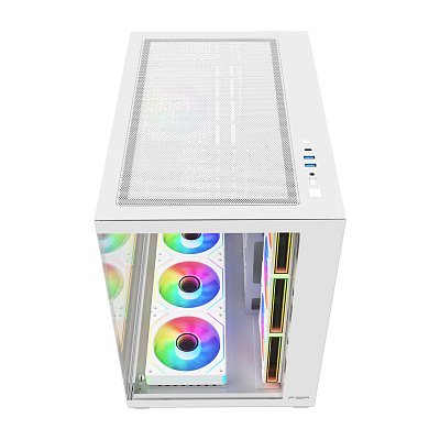 Компьютерный корпус FSP M341 - White (M341-WA)