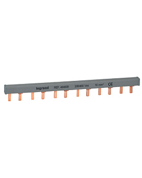 Legrand 404938 ГРЕБЕНКА РАСПРЕДЕЛ. 2П 12МОД.10MM2 ЗУБ (404938) Legrand 404938 ГРЕБЕНКА РАСПРЕДЕЛ. 2П 12МОД.10MM2 ЗУБ (404938)
