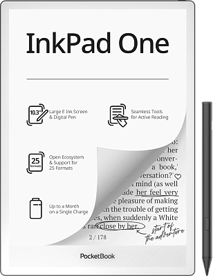 Электронная книга PocketBook PB1030-8-WW черный (PB1030-8-WW)