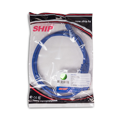 Патч Корд SHIP Cat 6A SFTP LSZH RJ-45 1 м S8025BL0100-P (S8025BL0100-P)