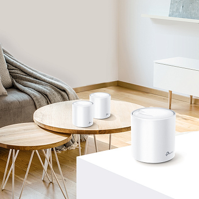Mesh Wi-Fi система GbE AX5400 Tp-Link Deco X60 (3 устройства) (Deco X60(3-pack)(EU))