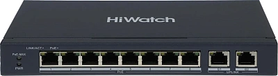 Коммутатор HiWatch DS-S1008P PoE (DS-S1008P)