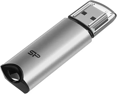 Флэш-накопитель Silicon Power Marvel M02 128GB, Silver (SP128GBUF3M02V1S)