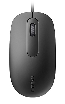 Компьютерная мышь Rapoo N200 Чёрный (18548)