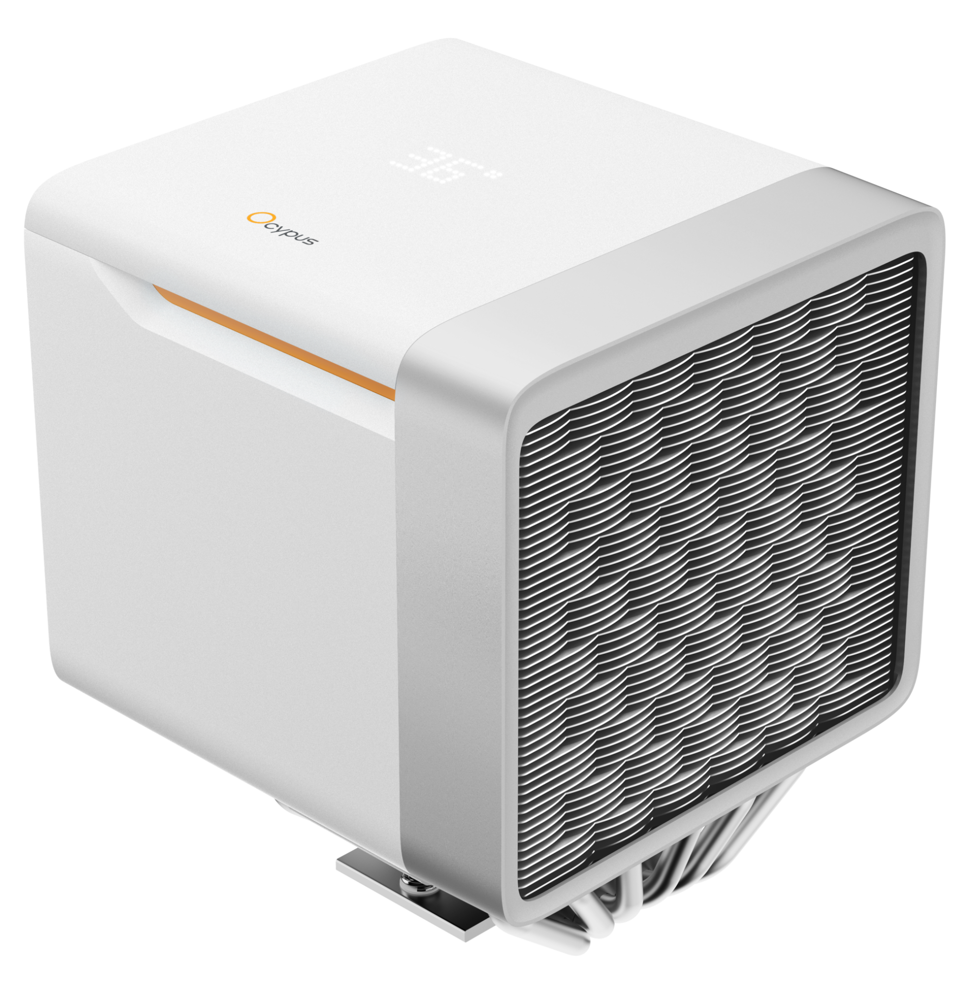 Вентилятор для процессора Ocypus Delta A62 EX WH Digital, Белый (Delta-A62-WH2NNWD00E-GL)