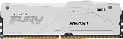 Оперативная память Kingston FURY Beast RGB XMP DDR5 32GB 5200MT/s, White (KF552C40BWA-32)
