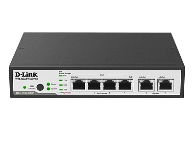 Коммутатор D-Link DES-1100-06MP/A1A (DES-1100-06MP/A1A)