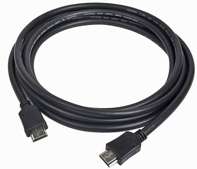 Кабель HDMI Cablexpert CC-HDMI4-20M, 20м, v1.4, 19M/19M, черный, позол.разъемы, экран, пакет (CC-HDMI4-20M)
