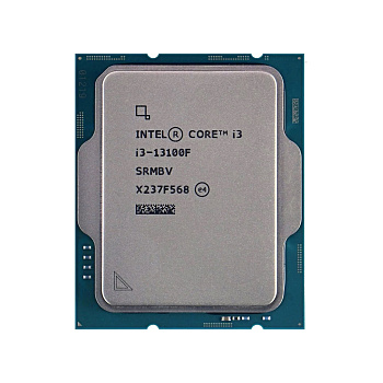 Процессор Intel Core i3 13100F, LGA1700, OEM (i3-13100F)