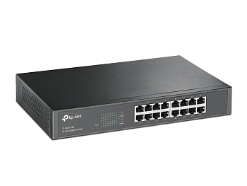 Коммутатор GbE 16-портовый Tp-Link TL-SG1016D  (TL-SG1016D(UN))