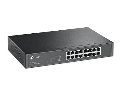 Коммутатор GbE 16-портовый Tp-Link TL-SG1016D  (TL-SG1016D(UN))