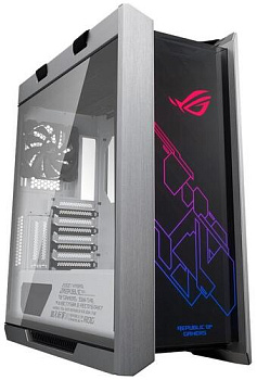 Корпус ASUS ROG STRIX HELIOS GX601, ATX/micro ATX/Mini ITX/EATX, USB 3.1, 3x120mm, AURA Sync, Без БП, Белый (GX601 ROG STRIX HELIOS WHITE)