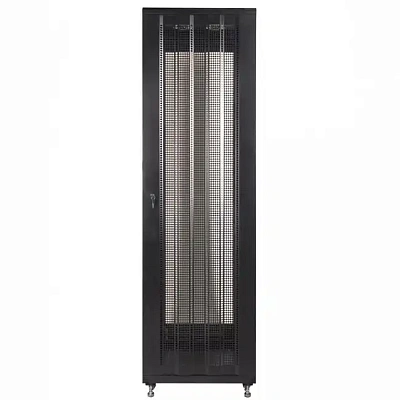 Серверный шкаф напольный Pixietech 42U, перфорированная дверь (PXT-20-426012-54)