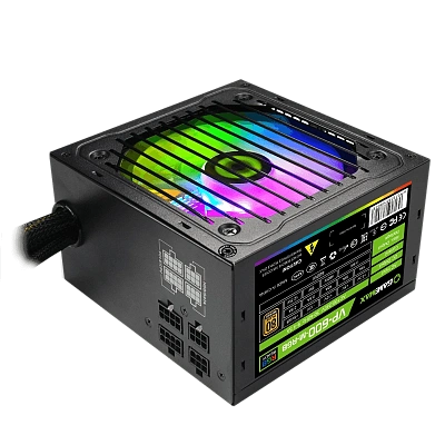 Блок питания ATX 600W GameMax VP-600-RGB Modular, Bronze (VP-600-RGB MODULAR)