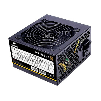 Блок питания Wintek WT-550 V2, 550W, APFC, 80+ Bronze (WT-550 V2)