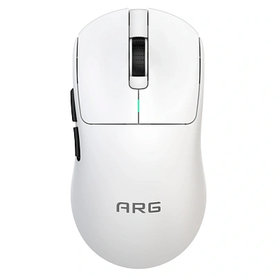 Мышь игровая беспроводная ARG MG1W pro, white (MG1W pro-WH)