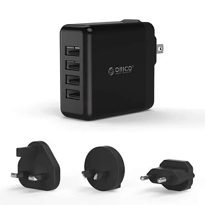 Зарядное устройство ORICO DSP-4U-SG-BK-PRO  (DSP-4U-SG-BK-PRO)