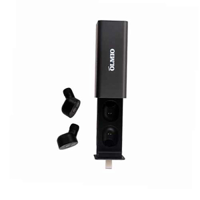 Наушники-вкладыши беспроводные OLMIO "TWE-01", Bluetooth 4.2, True Wireless (38482)