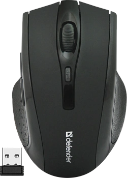 Мышь беспроводная Defender Accura MM-665 черный (52665)