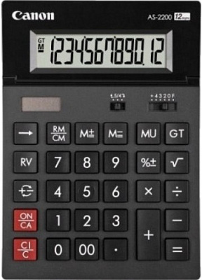 Калькулятор Canon AS-2200 (4584B001AC)