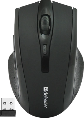 Мышь беспроводная Defender Accura MM-665 черный (52665)