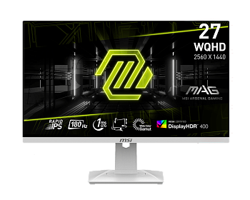 Монитор 27" MSI MAG 274QRFW, White (MAG 274QRFW)