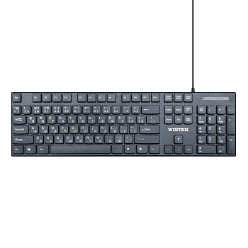 Клавиатура Wintek WS-KB-123, чёрная (WS-KB-123)