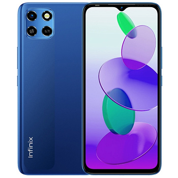 Смартфон Infinix SMART 6 HD, Origin Blue (X6512/ORIGIN BLUE)
