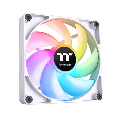 Кулер для компьютерного корпуса Thermaltake CT120 ARGB Sync PC Cooling Fan White (2 pack) (CL-F153-PL12SW-A)