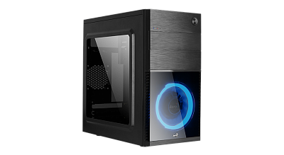 Корпус AeroCool CS-105 (CS-105/LED BLUE/WINDOW)
