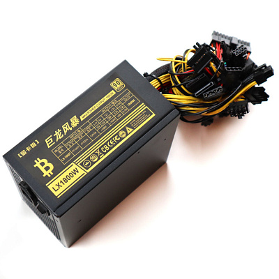 Блок питания ATX 1800W JULONGFENGBAO LX1800T (LX1800T)