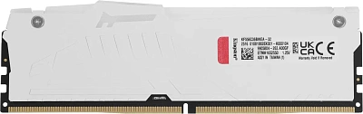 Оперативная память Kingston FURY Beast White RGB EXPO DDR5 32GB 5600MT/s (KF556C36BWEA-32)