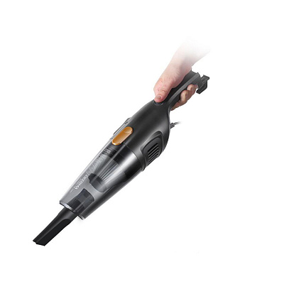 Проводной вертикальный пылесос Deerma DX115С Черный (DX115C)