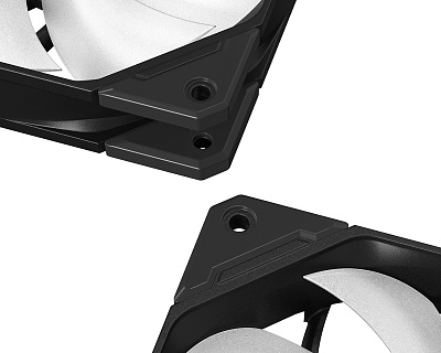 Комплект вентиляторов для корпуса ID-Cooling TF-12025-Pro ARGB Trio(ID-FAN-TF-12025-PRO-ARGB TRIO)