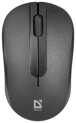 Компьютерная мышь   беспроводная Defender Datum MM-285 Black Черный (52285)