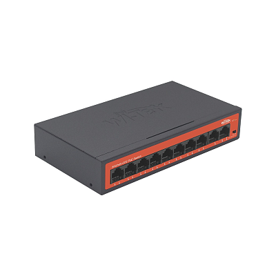 Коммутатор неуправляемый Wi-Tek PoE WI-PS210H  (WI-PS210H)