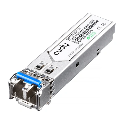 Оптический транссивер GbE SFP CUDY SM100GSA-20  (SM100GSA-20)