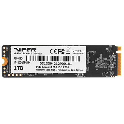 Накопитель SSD M.2 NVME Patriot 1TB VP4300 2280  (VP4300-1TBM28H)