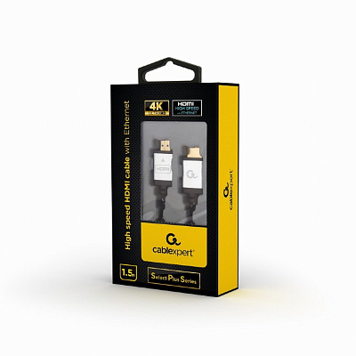 Кабель CableExpert High speed HDMI Select Plus Series, 1.5 m Gembird  (CCB-HDMIL-1.5M)